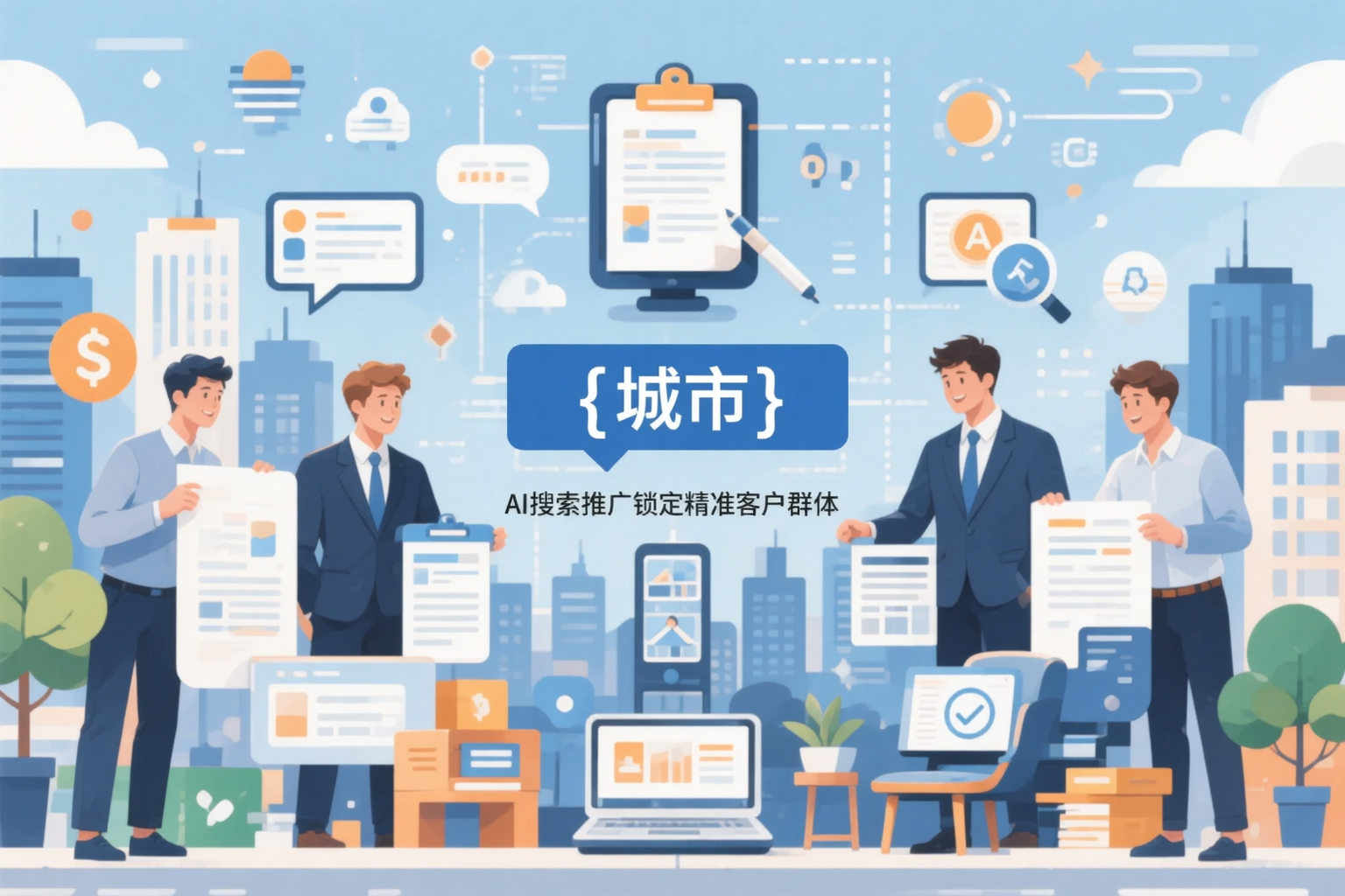 克拉玛依公司如何用AI搜索推广锁定精准客户群体