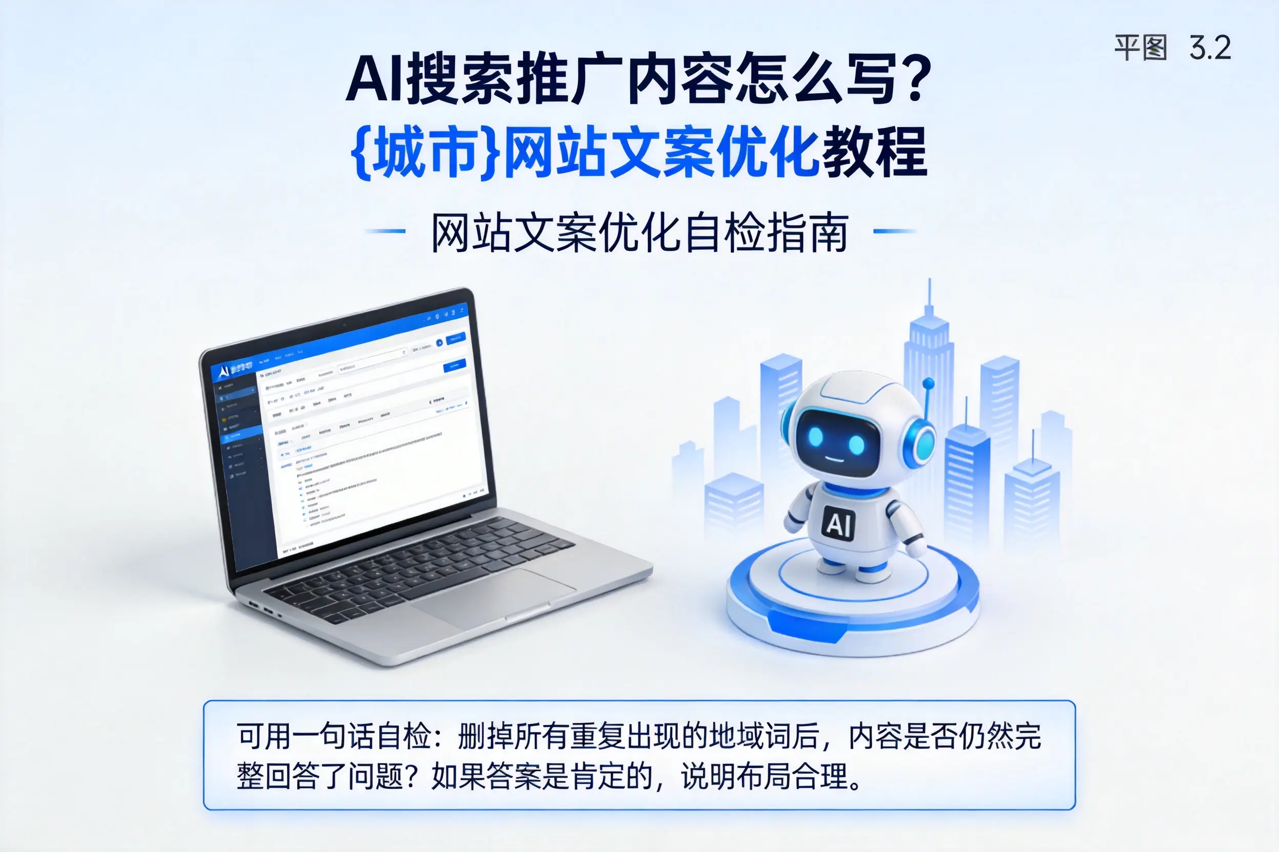 AI搜索推广内容怎么写？克拉玛依网站文案优化教程