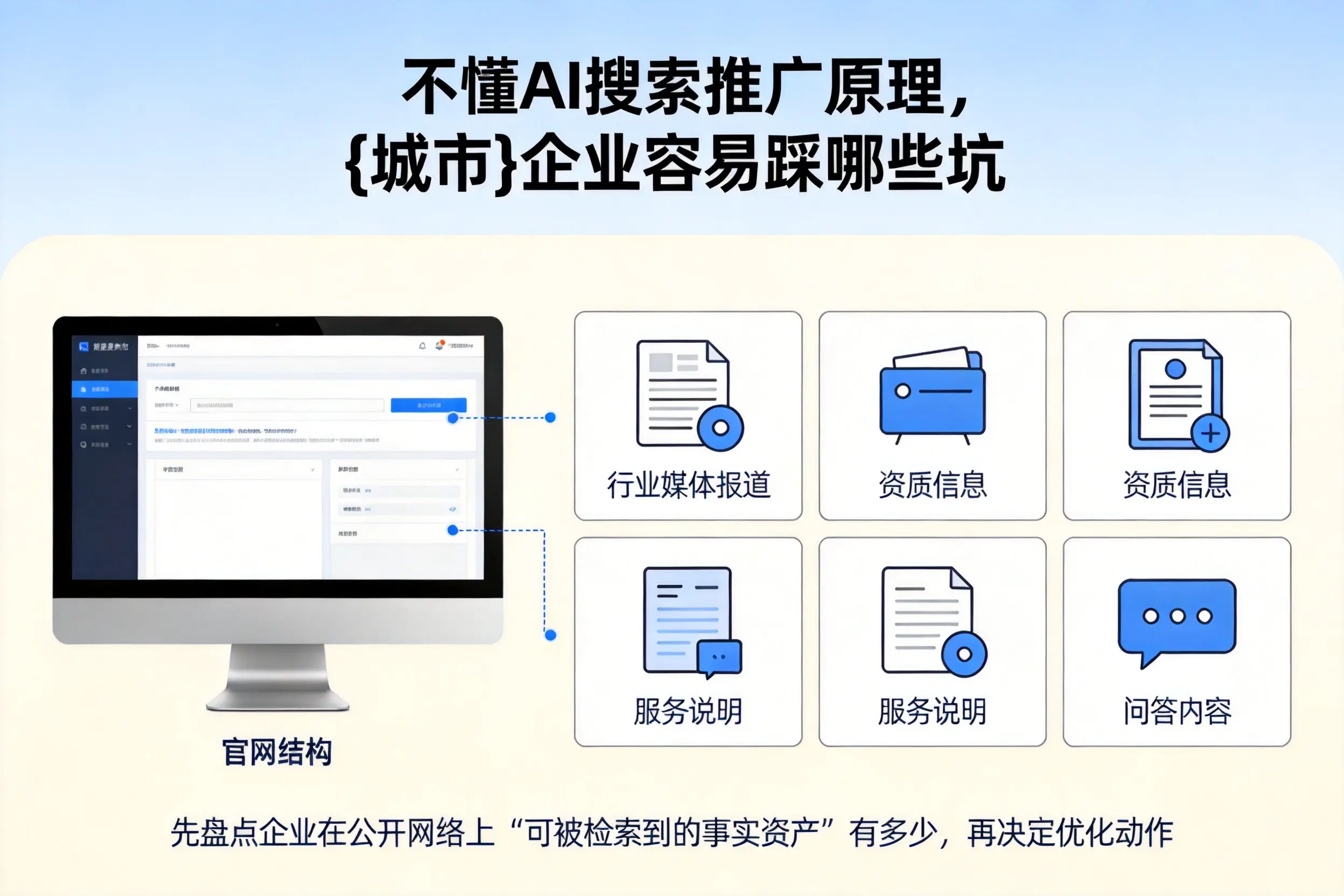 不懂AI搜索推广原理,克拉玛依企业容易踩哪些坑