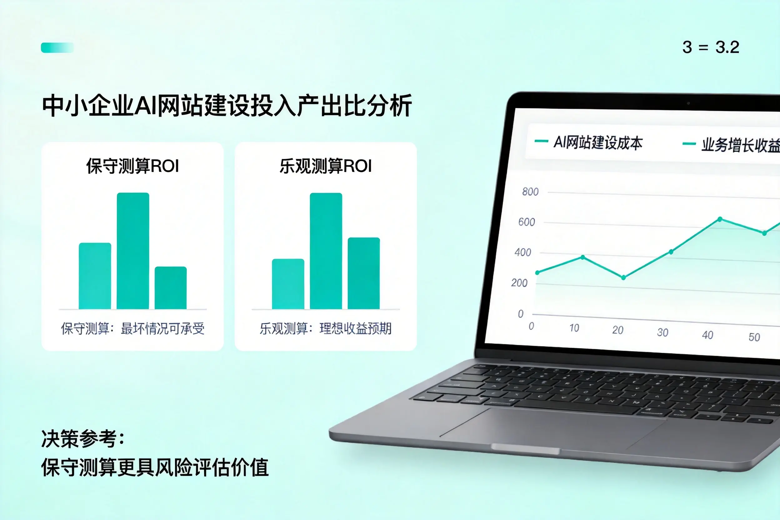 克拉玛依中小企业AI网站建设投入产出比怎么算?先看这份分析