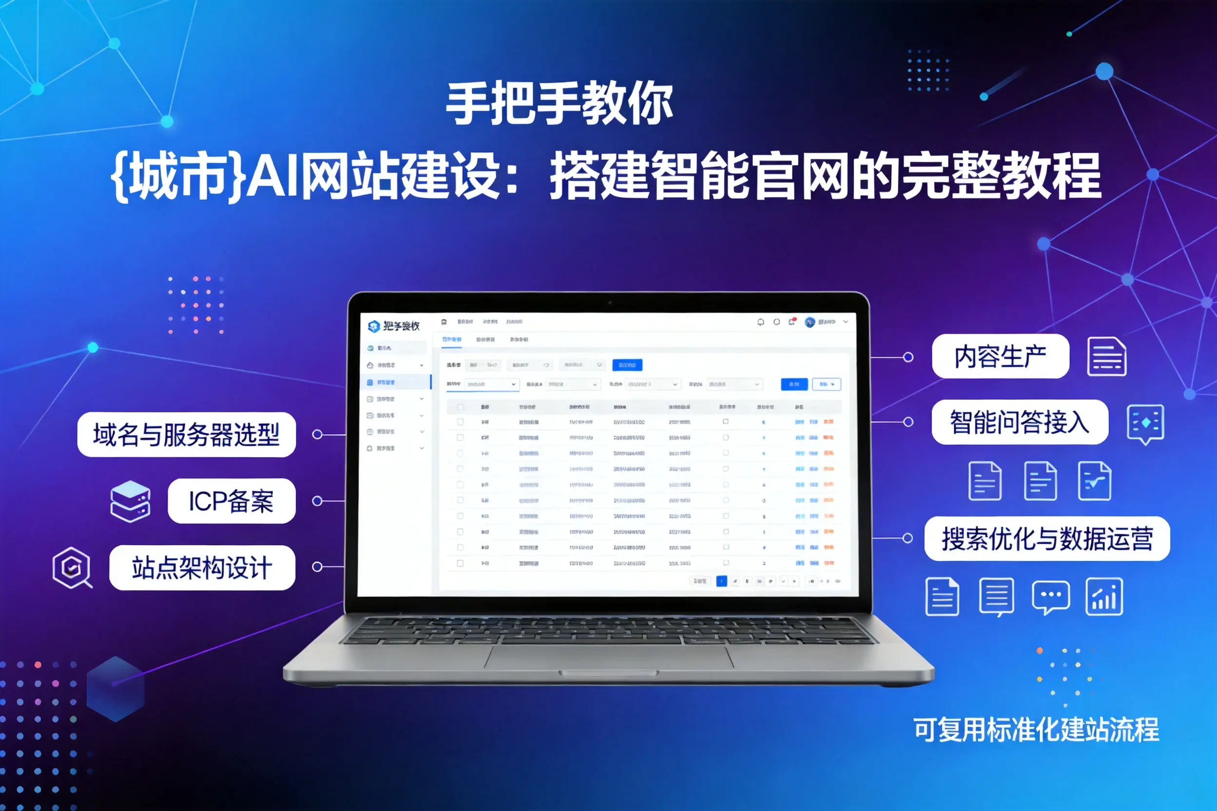 手把手教你克拉玛依AI网站建设：搭建智能官网的完整教程