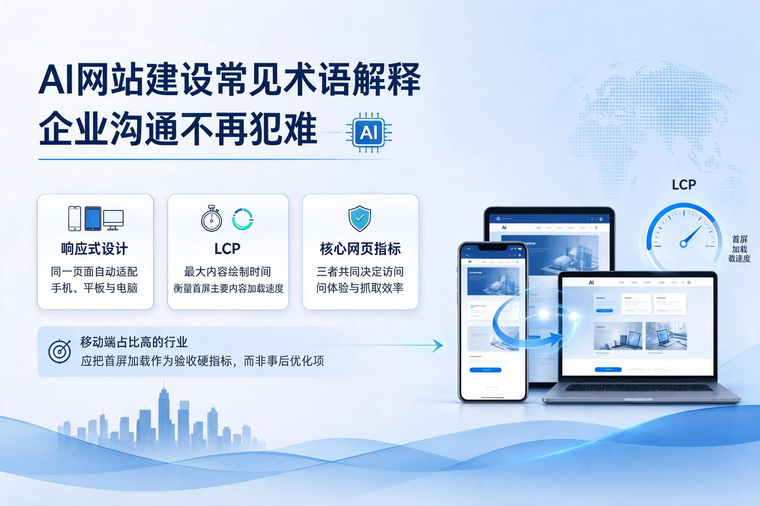 AI网站建设常见术语解释,克拉玛依企业沟通不再犯难