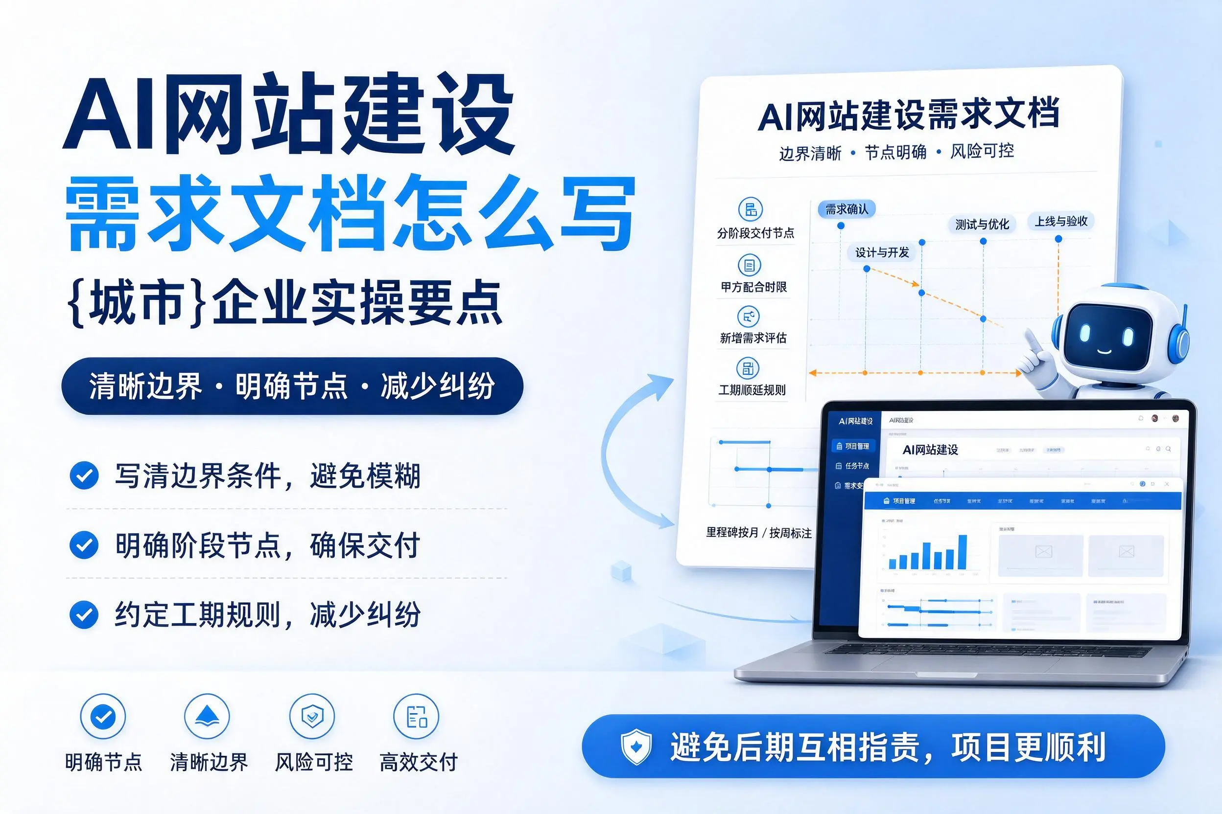 AI网站建设需求文档怎么写,克拉玛依企业实操要点